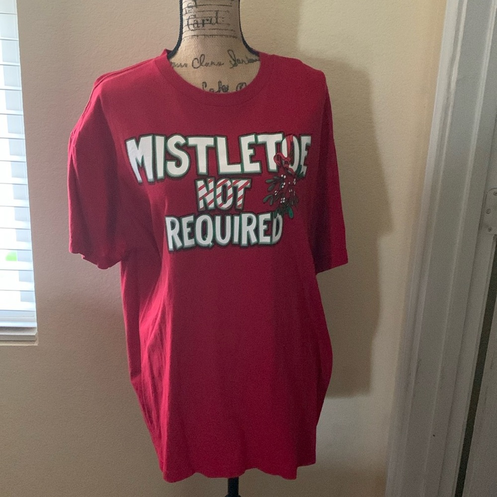 “Mistletoe Not Required” T-Shirt